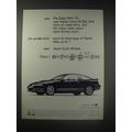 1990 Eagle Talon Tsi Car Ad - Man: This Eagle Talon Tsi and Toyota Celica