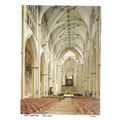 YORK MINSTER, The Nave unused vintage postcard ...