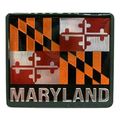 Maryland Flag Foil Design Fridge Magnet