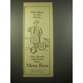 1966 Moss Bros Fashion Advertisement - cartoon by Douglas