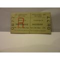 TROWBRIDGE to WESTBURY RETURN card TICKET 26/02...