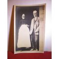 THE OLD COUPLE AT No. 22 antique photograph pos...