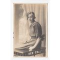 Young Lady Studio Postcard Publisher Wm William...