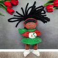 Vintage Cabbage Patch Kids CPK Christmas Ice Sk...