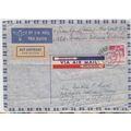 AIR MAIL etiquette on cover Germany Mit Luftpos...