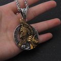 Spartan Warrior Helmet Pendant Necklace 50CM Ki...