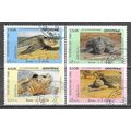 Laos N° 1244a/44d YVERT OBLITERE ( USED )