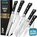 Cutluxe Kitchen Knives, 5 Pcs Chef'S Knife Set ...