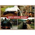 North Norfolk Railway multiview train station s...