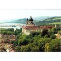 Colour Postcard - Stift Melk with the Dam - Aus...