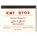 kmt-0704 john siebert houston texas 1960s cb qs...
