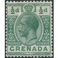 Grenada 1921 SG112 1/2d Green Mounted Mint....
