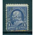 Used 264 1c Benjamin Franklin Average M02939