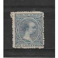Spain.SG281 20c King Alfonso XIII (Blue).Fine U...