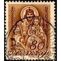 Hungary 1941 The Church 80f Used Stamp Madona &...