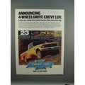 1979 Chevrolet Series 9 Chevy LUV Truck Ad!