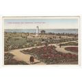 Links Gardens and Cenotaph Whitley Bay Postcard...