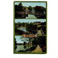 NICE PRINTED MULTI-VIEW POSTCARD OF QUEEN'S PAR...