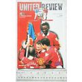 1998 programme Manchester United v. Tottenham H...