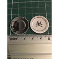 2 Skull Plates set 10 - 1:12th Dolls House Mini...