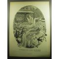 1958 The Philadelphia Bulletin Ad - Cartoon by Richard Decker - Devon Horse Show