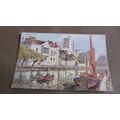 Valentines Postcard - River scene, Maidstone Ke...