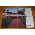 1992 Ford Crown Victoria Car Ad - Why leave comfort and security at home?