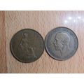 GB 1930 George V Penny Coin