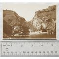vintage postcard Beach & Castle Ruins, Tintagel...