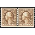 395, Mint HR VF 4¢ Coil Pair SCV $155 - Stuart ...