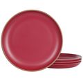 Gibson Home Rockabye 4 Piece Melamine Dinner Pl...