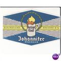 old German beer label - Berliner Kindl Johannit...