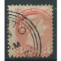 Canada 1878 SG83 3c Orange-Red Good+ Used ....