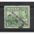 Malta.SG236 1d Verdala Palace (Green).Fine Used...