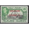 SOUTH SHETLANDS 1944 SG D1 - MH (*)
