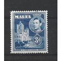 Malta.SG223a 3d St. John's Co-Cathedral (Blue)....