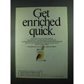 1988 Merit Cigarettes Ad - Get Enriched Quick
