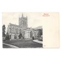 NICE PRINTED POSTCARD OF PRIORY CHURCH MALVERN ...