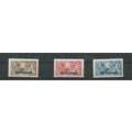 british levant stamps 1921 set seahorses hm ver...