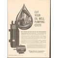 WAGNER ELECTRIC CORP 1962 cut oil well pumping ...
