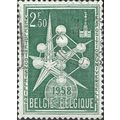 BELGIUM, World Exhibition Brussels, green 1958,...