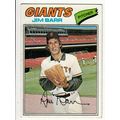 1977 Topps baseball card 609 Jim Barr - Giants