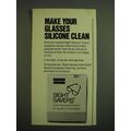 1972 Sight Savers Advertisement - Make your glasses silicone clean