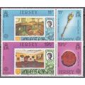 ZAYIX Great Britain - Jersey 307a-309a MNH Euro...