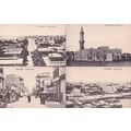 Port Said Aerial & Village 4x Old Postcard s