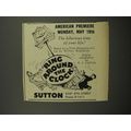 1953 Ring Around the Clock Movie Ad - American Premiere Monday, May 18th