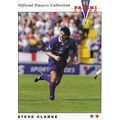 Panini 1992 Official Players Trading Cards: Chelsea - Defender, Clarke (Steve)