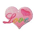 Love Iron on Embroidered Sew Patch Badge Patche...
