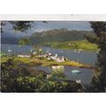 Plockton Wester Ross Postcard posted 2008 creased