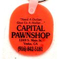 Capital Pawnshop Keychain Yreka Siskiyou County...